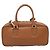 Miu Miu Arkady Hand Bag Leather 2way Brown Gold - vista 2