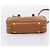 Miu Miu Arkady Hand Bag Leather 2way Brown Gold - vista 5