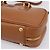 Miu Miu Arkady Hand Bag Leather 2way Brown Gold - vista 9