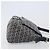 FENDI Zucchino Canvas Mamma Baguette Shoulder Bag Navy Silver 26325 - vista 3