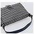 FENDI Zucchino Canvas Mamma Baguette Shoulder Bag Navy Silver 26325 - vista 6