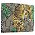 GUCCI GG Supreme Bengal Compact Wallet PVC Beige