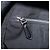 FENDI Monster Backpack Leather Nylon Black Silver - vista 27