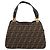 FENDI Zucca Canvas Hand Bag Black Gold Tone - vista 13