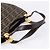 FENDI Zucca Canvas Hand Bag Black Gold Tone - vista 7