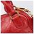 Miu Miu Handtasche Leder 2way Rot Gold - Ansicht 21