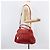 Miu Miu Handtasche Leder 2way Rot Gold - Ansicht 31