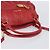 Miu Miu Handtasche Leder 2way Rot Gold - Ansicht 7
