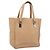 CHANEL Tote Bag Caviar Skin Beige Silver CC