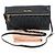 Miu Miu Matelasse Shoulder Bag Leather Black Gold Tone - vista 12
