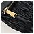 Miu Miu Matelasse Shoulder Bag Leather Black Gold Tone - vista 23