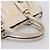 PRADA Gathered Hand Bag Leather 2way Beige Gold - vista 14