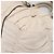 PRADA Gathered Hand Bag Leather 2way Beige Gold - vista 17