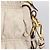 PRADA Gathered Hand Bag Leather 2way Beige Gold - vista 22
