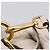PRADA Gathered Hand Bag Leather 2way Beige Gold - vista 25
