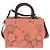Coach Rogue 25 Hand Bag Leather 2way Pink Gold - vista 2