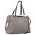 Miu Miu Hand Bag Leather 2way Gray Silver