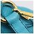 Miu Miu Hand Bag Leather 2way Turquoise Blue Gold Tone - vista 10