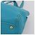 Miu Miu Hand Bag Leather 2way Turquoise Blue Gold Tone - vista 15