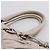 PRADA Geraffte Handtasche aus Leder 2way Grau Silber - Ansicht 14