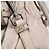 PRADA Geraffte Handtasche aus Leder 2way Grau Silber - Ansicht 23