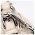 PRADA Geraffte Handtasche aus Leder 2way Grau Silber - Ansicht 24