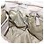 PRADA Geraffte Handtasche aus Leder 2way Grau Silber - Ansicht 28