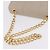 Céline CELINE Chain Shoulder Bag Leather Beige Gold Tone - vista 7