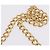 Céline CELINE Chain Shoulder Bag Leather Beige Gold Tone - vista 8