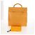 Goyard Herringbone Saint Léger Backpack PVC Leather Yellow - vista 12
