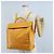 Goyard Herringbone Saint Léger Backpack PVC Leather Yellow - vista 32