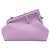 FENDI First Small Bag Shoulder Bag Leather Purple Silver 8BP129 - vista 13