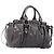 Miu Miu Hand Bag Leather 2way Gray Silver