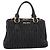 Miu Miu Matelasse Hand Bag Leather 2way Black Gold Tone - vista 13
