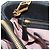 Miu Miu Matelasse Hand Bag Leather 2way Black Gold Tone - vista 24