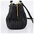 Miu Miu Matelasse Hand Bag Leather 2way Black Gold Tone - vista 3