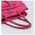 PRADA Handtasche Nylon Rosa Silber - Ansicht 8