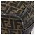 FENDI Zucca Canvas Vanity Cosmetic Pouch Brown Gold Tone - vista 14