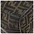 FENDI Zucca Canvas Vanity Cosmetic Pouch Brown Gold Tone - vista 15