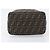 FENDI Zucca Canvas Vanity Cosmetic Pouch Brown Gold Tone - vista 5