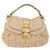 Miu Miu Hand Bag Leather 2way Beige Gold - vista 13