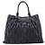 Miu Miu Matelasse Hand Bag Leather 2way Black Silver - vista 13