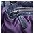 Miu Miu Matelasse Hand Bag Leather 2way Black Silver - vista 26
