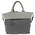 PRADA Bolso reversible de nylon 2way Gris Plata - vista 13