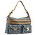 LOUIS VUITTON Monogram Denim Buggy PM Shoulder Bag Blue M95049 LV