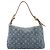 LOUIS VUITTON Monogram Denim Buggy PM Shoulder Bag Blue M95049 LV - vista 2
