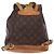 LOUIS VUITTON Monogram Montsouris MM Backpack M51136 LV - vista 2