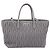 Miu Miu Matelasse Hand Bag Leather 2way Gray Gold Tone - vista 13