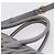 Miu Miu Matelasse Hand Bag Leather 2way Gray Gold Tone - vista 14