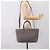 Miu Miu Matelasse Hand Bag Leather 2way Gray Gold Tone - vista 27